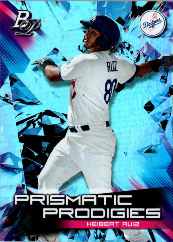 2019 Bowman Platinum Prismatic Prodigies Keibert Ruiz #PPP-20