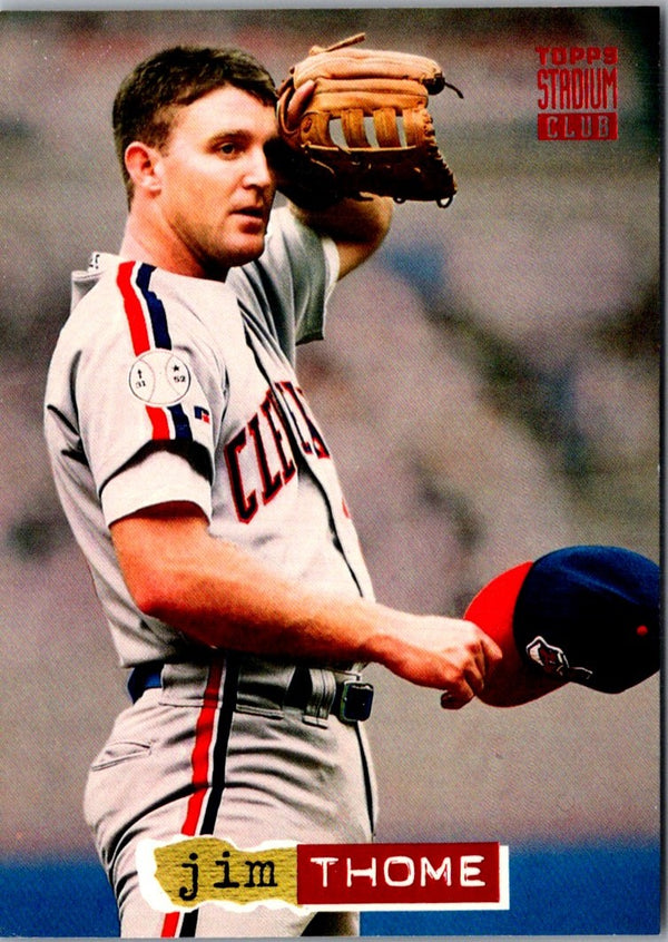 1994 Stadium Club Jim Thome #257