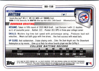 2020 Bowman Draft Chrome Zach Britton #BD-158