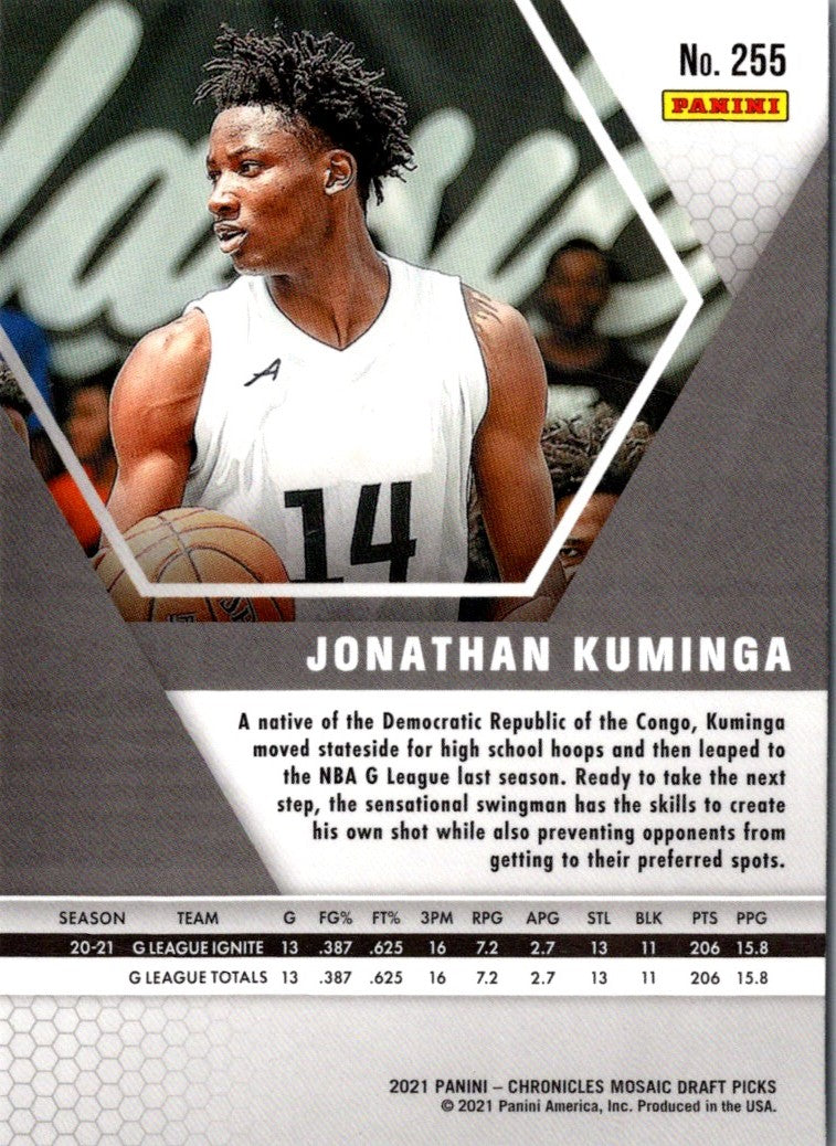 2021 Panini Jonathan Kuminga