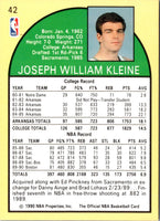 1990 Hoops Joe Kleine #42