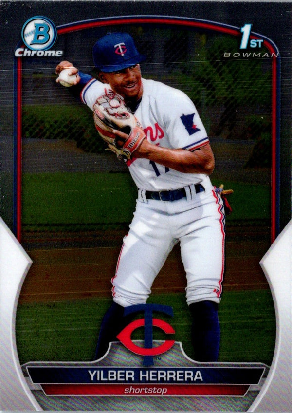 2023 Bowman Chrome Prospects Yilber Herrera #BCP-86