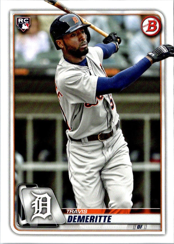 2020 Bowman Travis Demeritte #16 Rookie