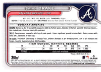 2024 Bowman Prospects Isaiah Drake #BP-21