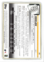 2020 Bowman Adrian Morejon #65 Rookie