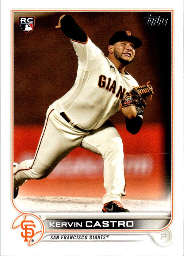 2022 Topps Kervin Castro #413 Rookie