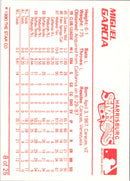 1990 Star Harrisburg Senators Miguel Garcia
