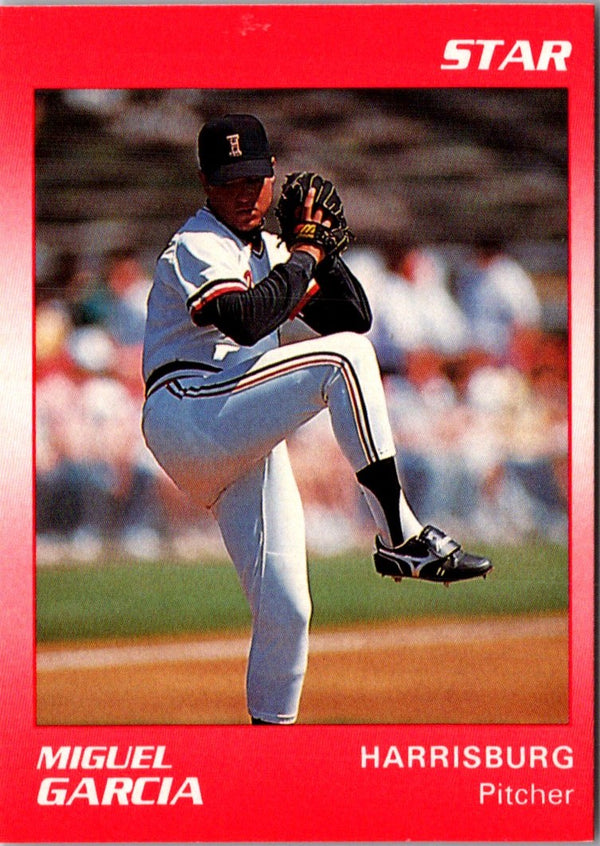 1990 Star Harrisburg Senators Miguel Garcia #8