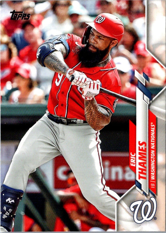 2020 Topps Update Red Eric Thames #U-107
