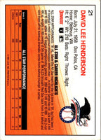 1992 Donruss Dave Henderson #21