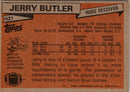 1981 Topps Jerry Butler
