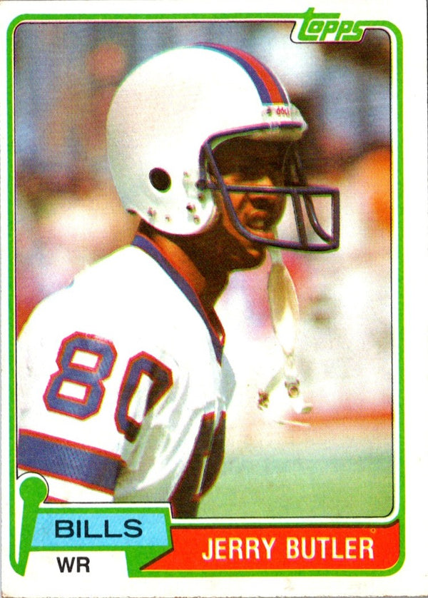 1981 Topps Jerry Butler #521