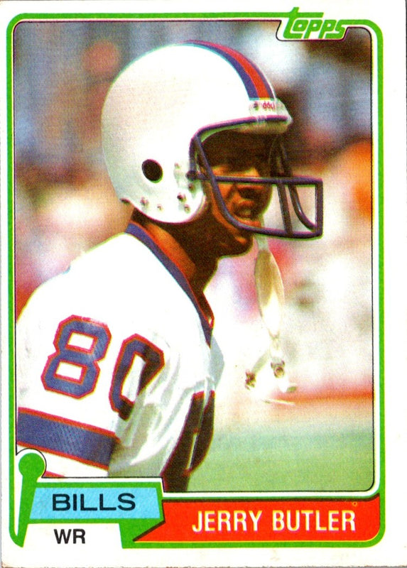1981 Topps Jerry Butler #521