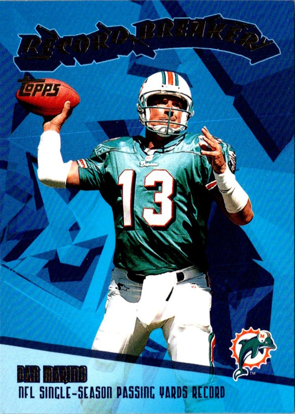 2003 Topps Record Breakers Dan Marino #RB7