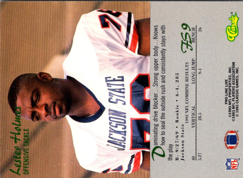 1993 Classic Lester Holmes