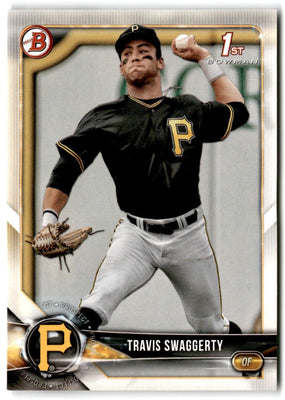 2018 Bowman Draft Travis Swaggerty #BD-198