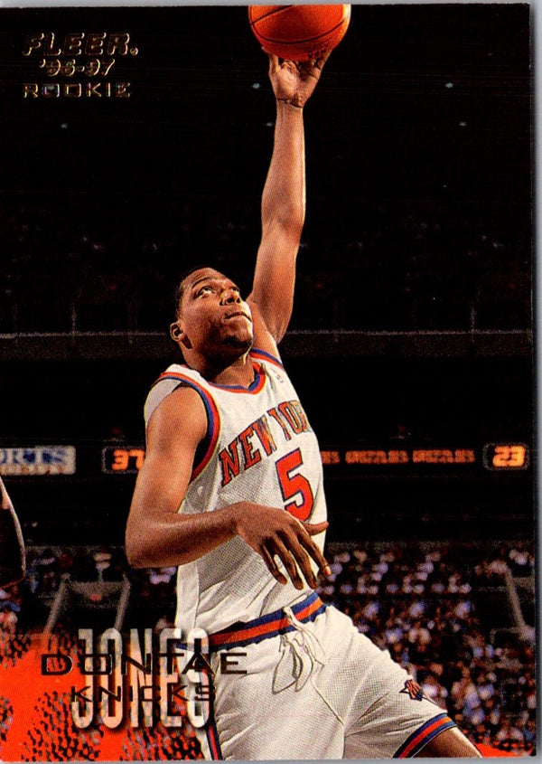 1996 Fleer Dontae' Jones #226 Rookie