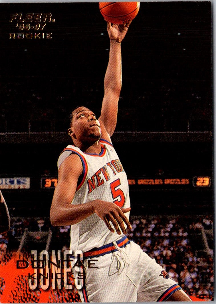 1996 Fleer Dontae' Jones