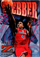 1996 SkyBox Z-Force Chris Webber