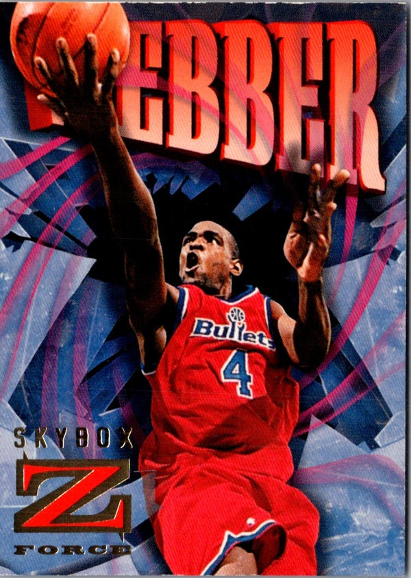 1996 SkyBox Z-Force Chris Webber #98