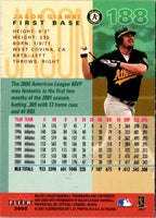 2002 Ultra Jason Giambi #188