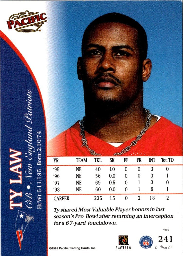 1999 Pacific Ty Law