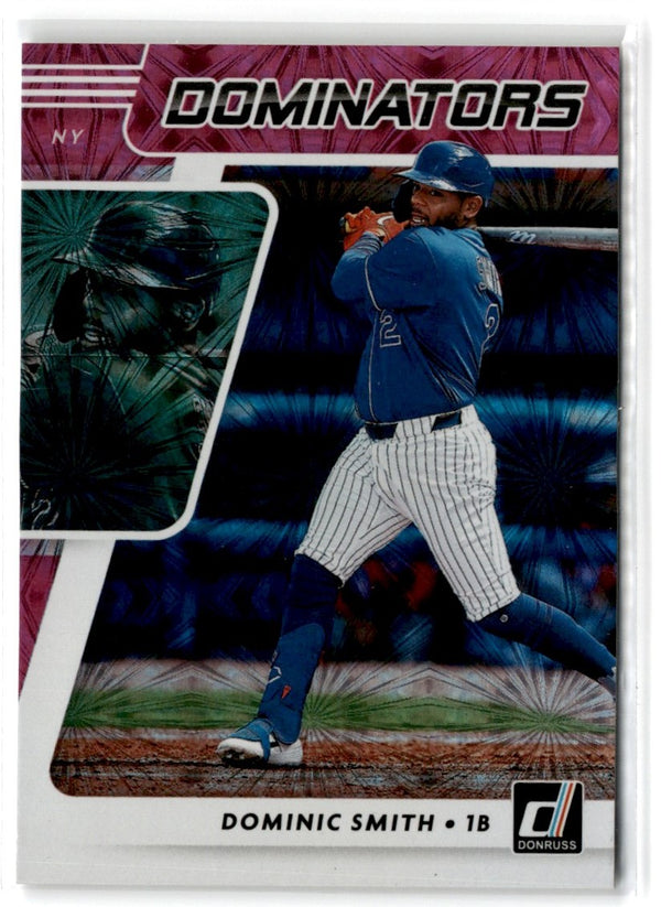 2021 Donruss Dominators Dominic Smith #DOM11
