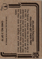 1980 Fleer Team Action End Around (Offense) #11