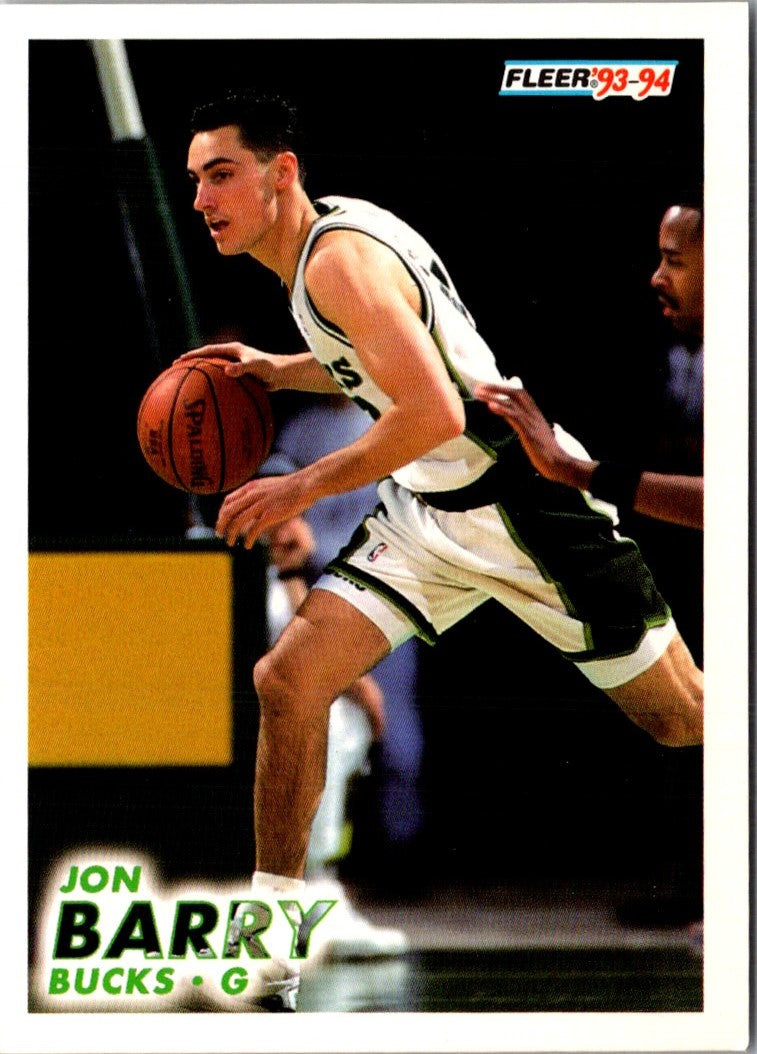 1993 Fleer Jon Barry