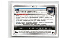 2020 Bowman Chrome Prospects Joe Ryan #BCP-117