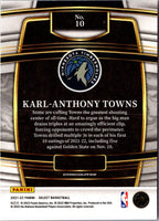 2021 Panini Karl-Anthony Towns/Anthony Edwards #10