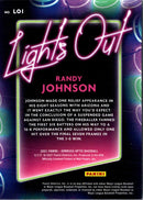 2021 Donruss Optic Lights Out Randy Johnson