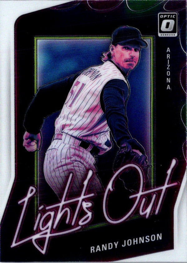 2021 Donruss Optic Lights Out Randy Johnson #LO1