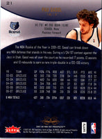 2007 Fleer Hot Prospects Blue Pau Gasol #21