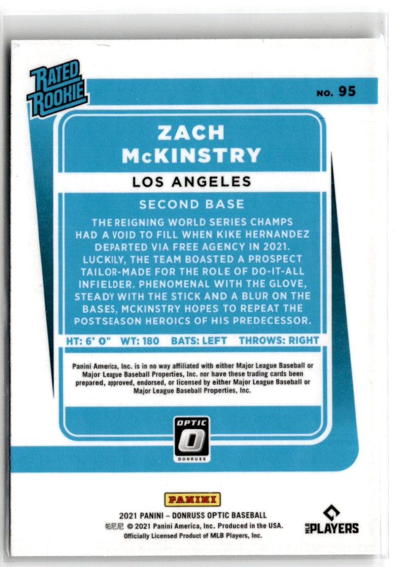 2021 Donruss Optic Zach McKinstry