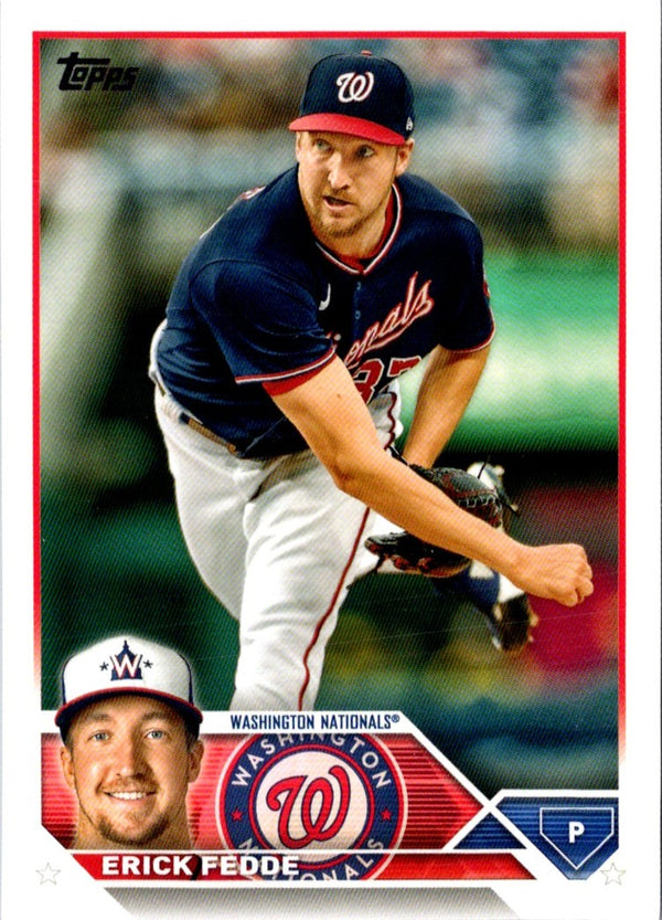 2023 Topps Erick Fedde #258