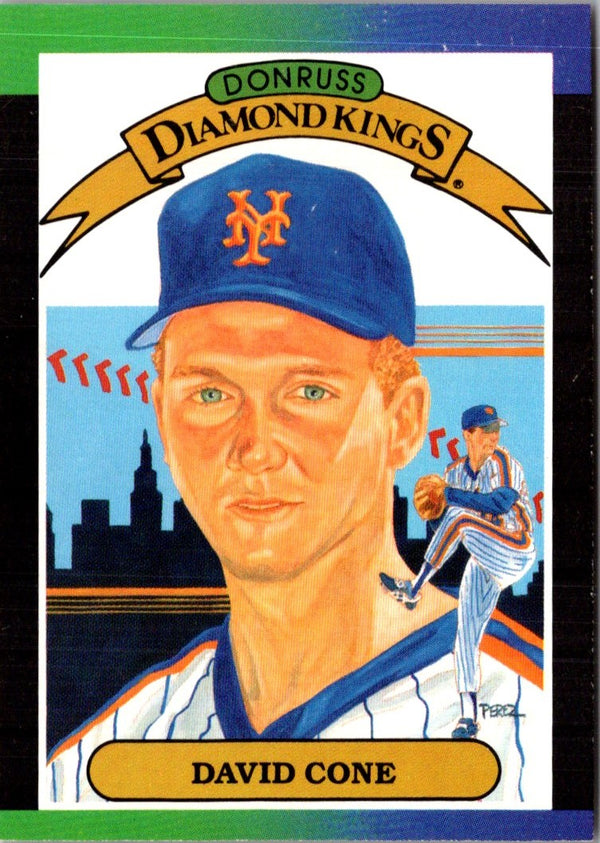 1989 Donruss Super Diamond Kings David Cone #9