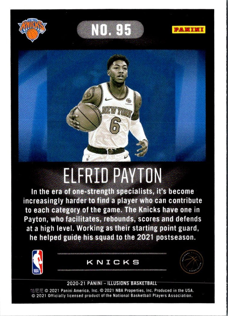 2020 Panini Illusions Elfrid Payton