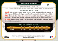 2015 Bowman Draft Picks & Prospects Kevin Duchene #53