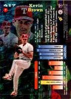 1995 Stadium Club Kevin Brown #417