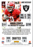 2015 Score Scorecard Amari Cooper #408