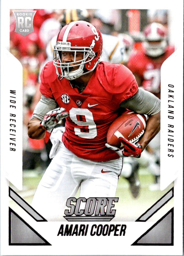 2015 Score Scorecard Amari Cooper #408