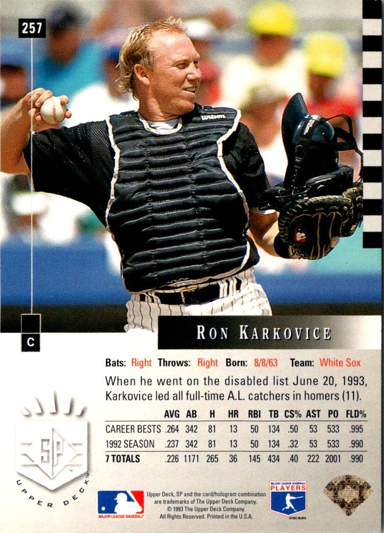 1993 SP Ron Karkovice