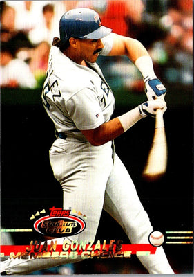 1993 Stadium Club Members Only Juan Gonzalez #297