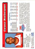 1992 Hoops Clarence Weatherspoon #449 Rookie
