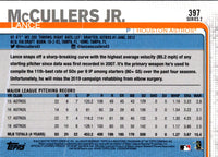 2019 Topps Lance McCullers Jr. #397