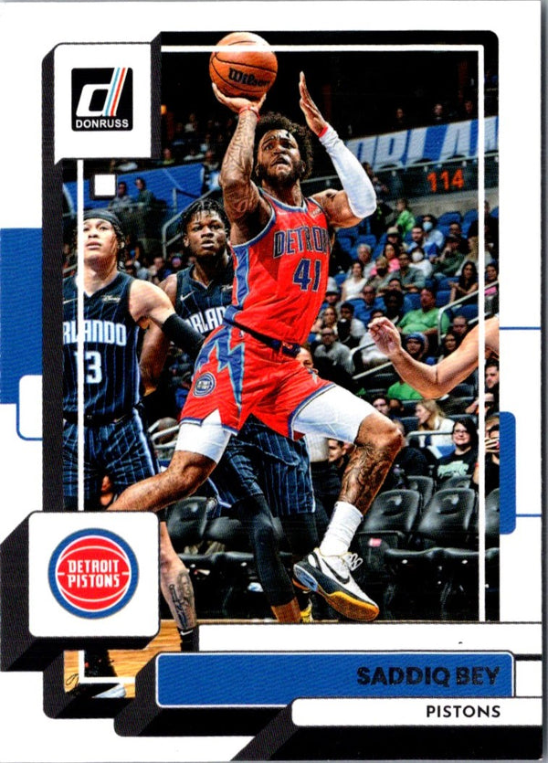 2022 Donruss Saddiq Bey #42