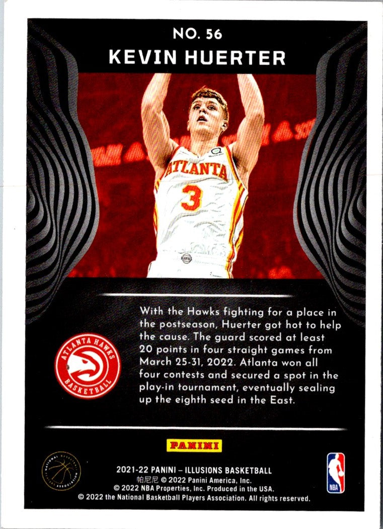 2021 Panini Illusions Kevin Huerter