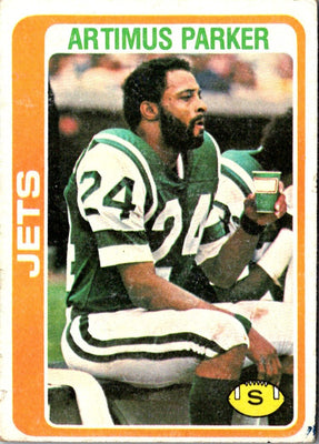 1978 Topps Artimus Parker #402 Rookie