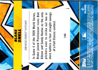 2021 Topps Fire Gold Minted Blake Snell #140